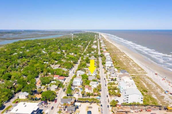 Salty Shack Unit C - Salty Shack - Dog Friendly Home - Across From The Beach - Central Location! Folly Beach Ngoại thất bức ảnh
