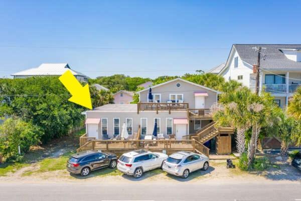 Salty Shack Unit C - Salty Shack - Dog Friendly Home - Across From The Beach - Central Location! Folly Beach Ngoại thất bức ảnh